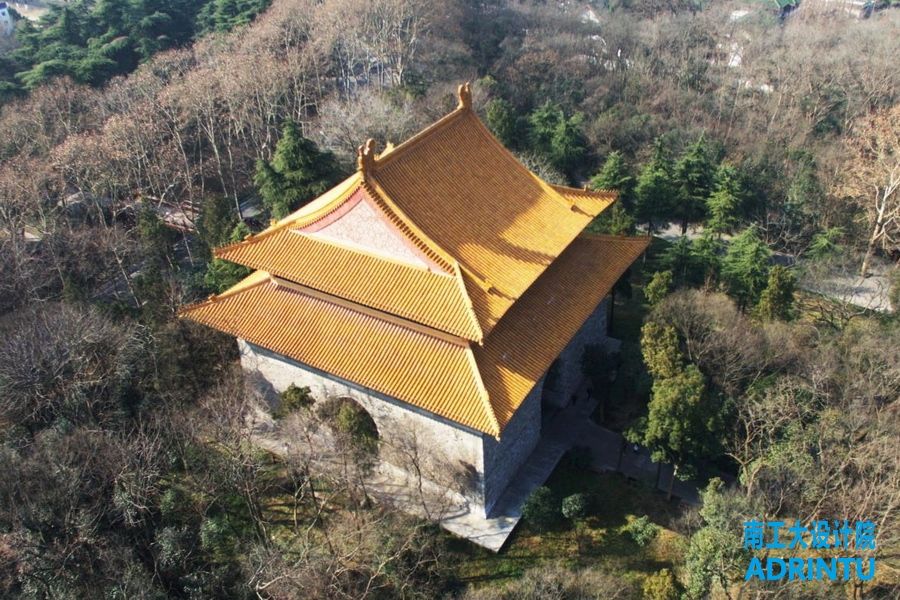 世界文化遺產——南京明孝陵“四方城”加頂保護工程